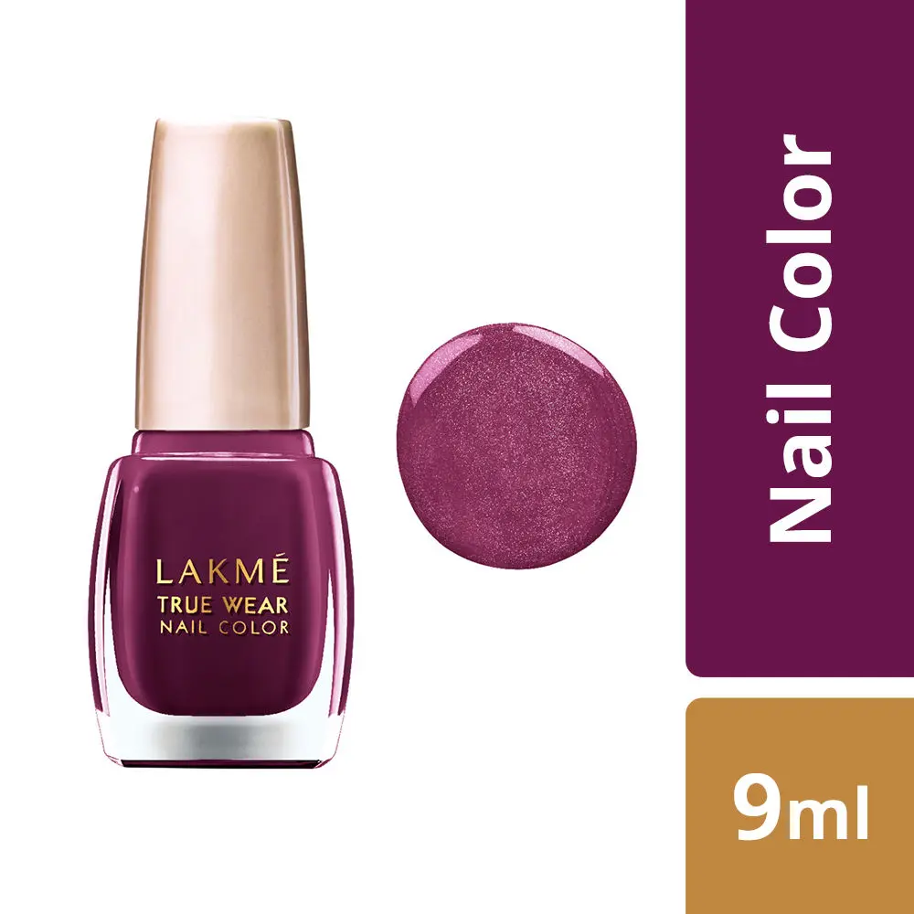 Lakme True Wear Nail Color - Deep Blush 403 (9 ml)