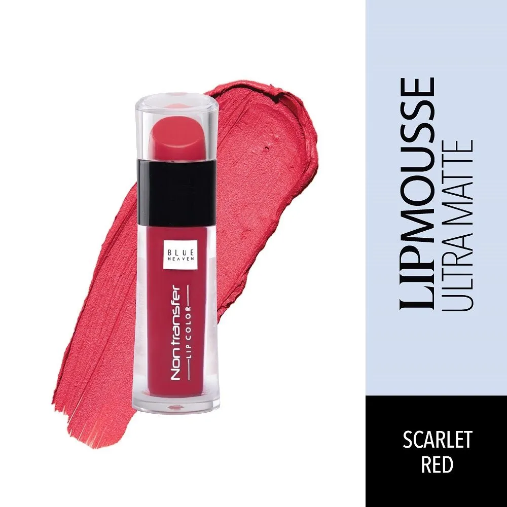 Blue Heaven Lip Mousse - Scarlet Red 01