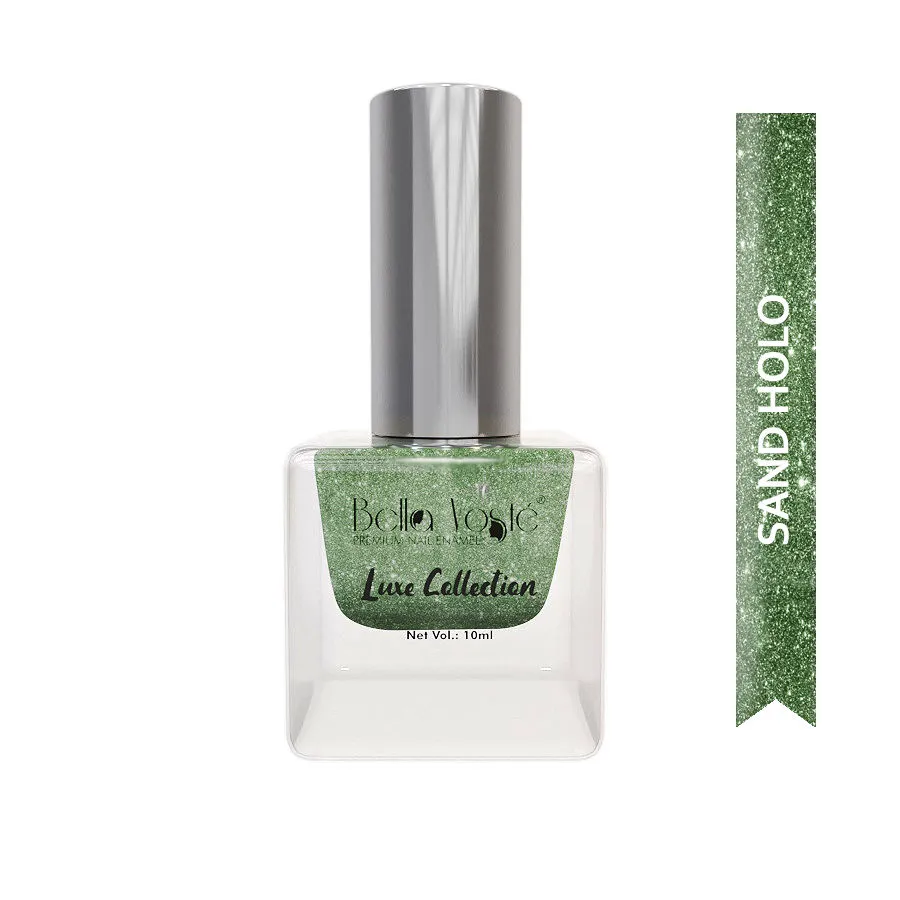 Bella Voste Sand Holographic Nail Paint - Aquamarine 405