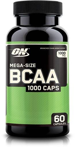 Optimum BCAA -1000mg - 60 Caps EXP: 03/23