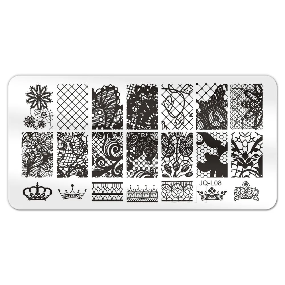 Pippin Paris Nail Art Plate (JQ-l08)