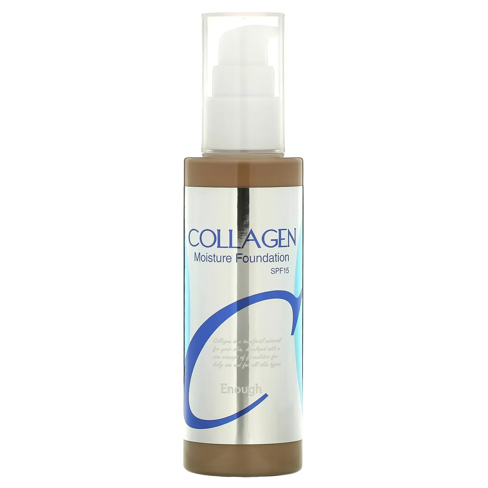 Collagen, Moisture Foundation, SPF 15, #23, 3.38 fl oz (100 ml)