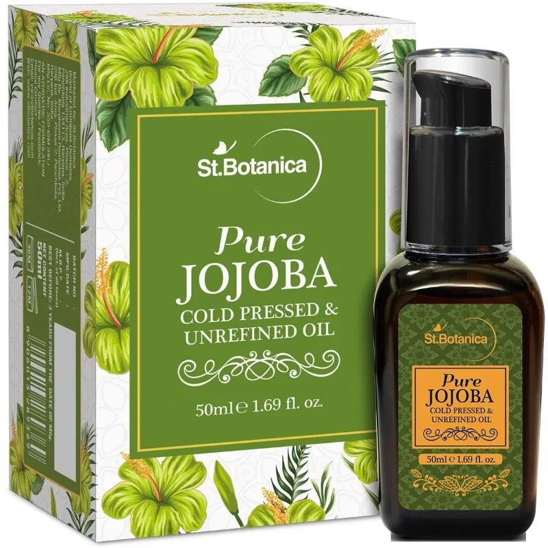 St.Botanica Pure Jojoba Cold Pressed & Unrefined Oil