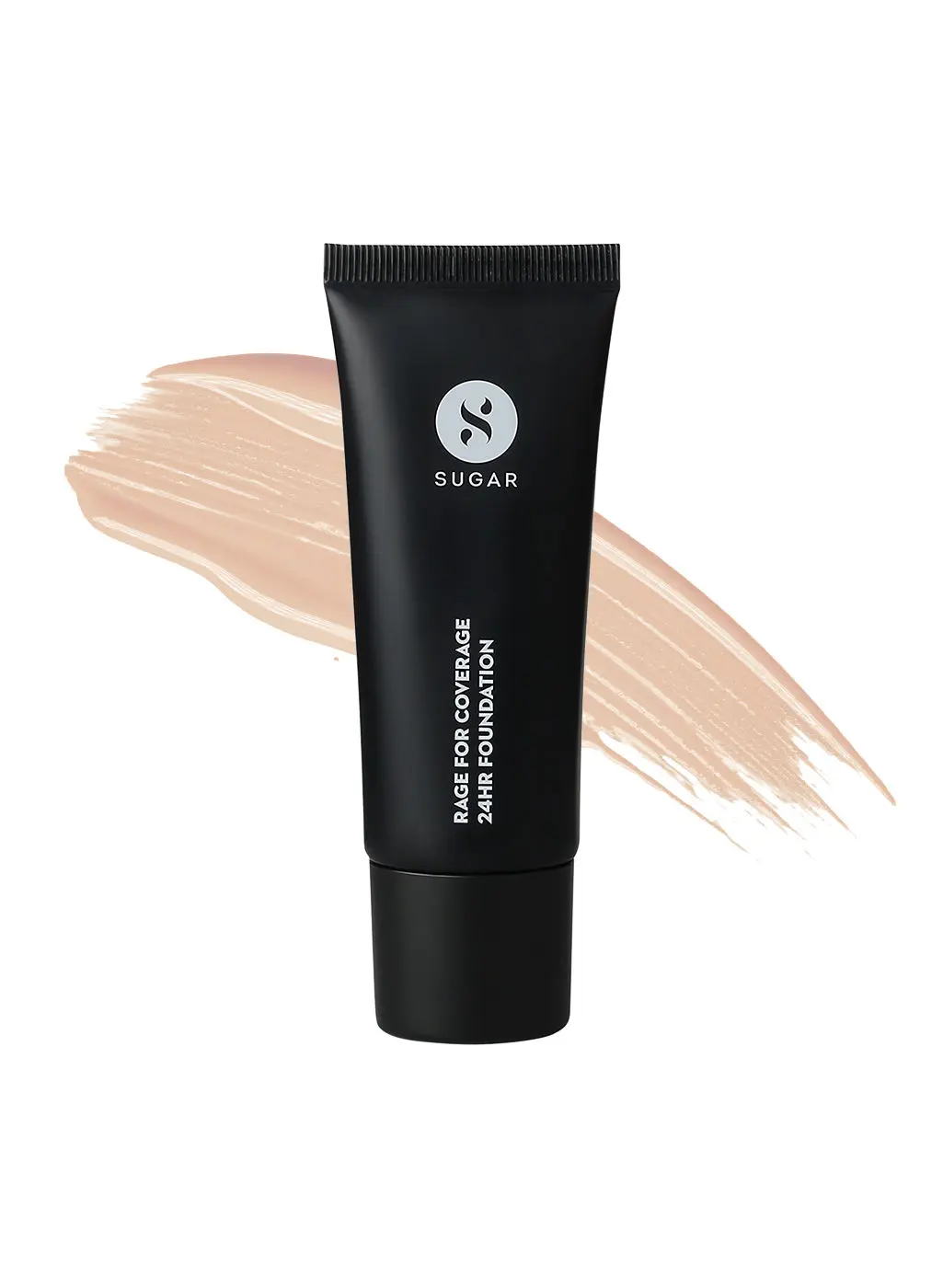 SUGAR Cosmetics Rage For Coverage 24Hr Foundation - 07 Vanilla Latte | Fair, Golden Undertone - 25 ml | Full Coverage, Ultra Creamy Longlasting Foundation