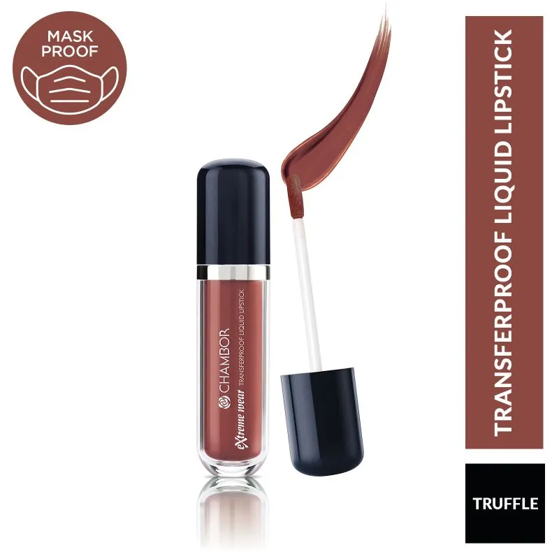 Chambor Extreme Wear Transferproof Liquid Lipstick Make up - Truffle #484