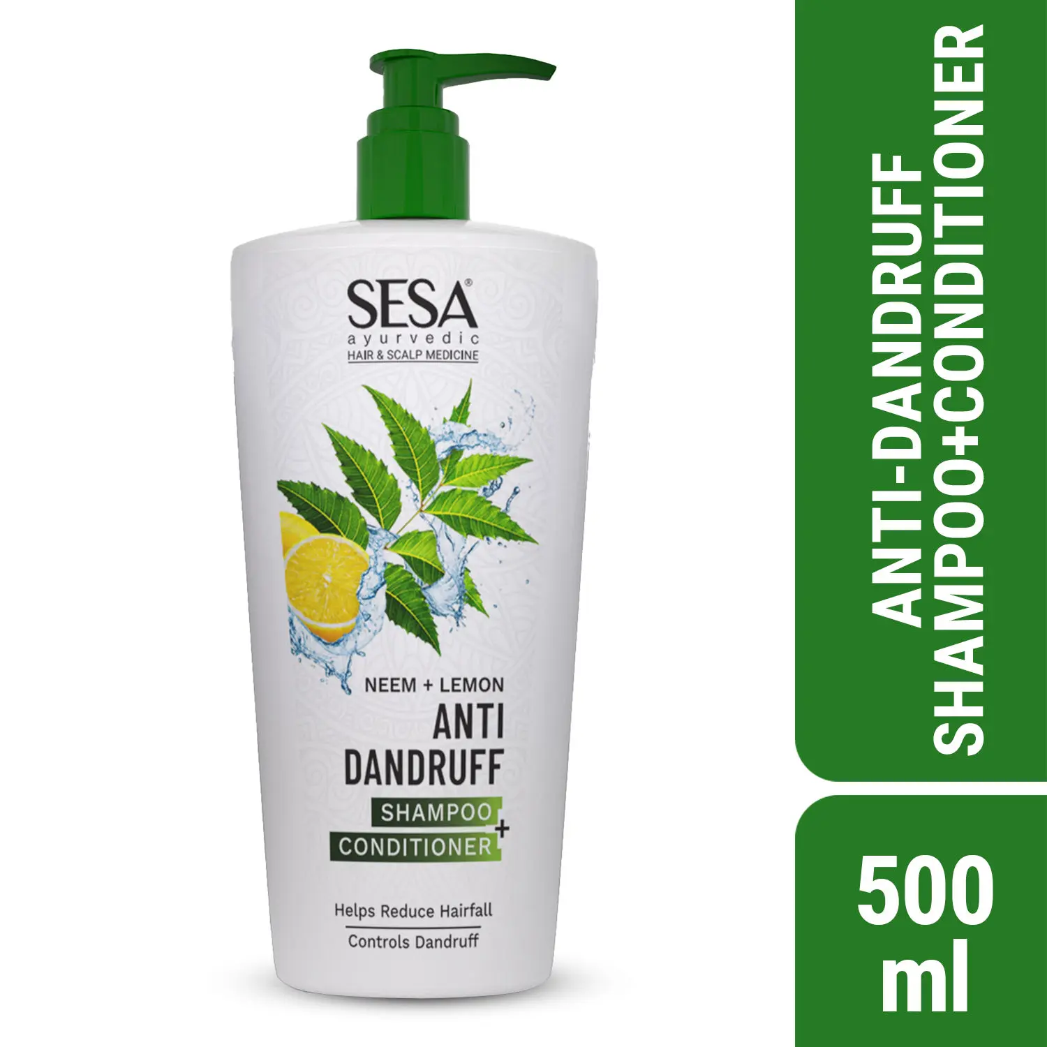 SESA Ayurvedic Anti Dandruff Shampoo+Conditionor 500ml