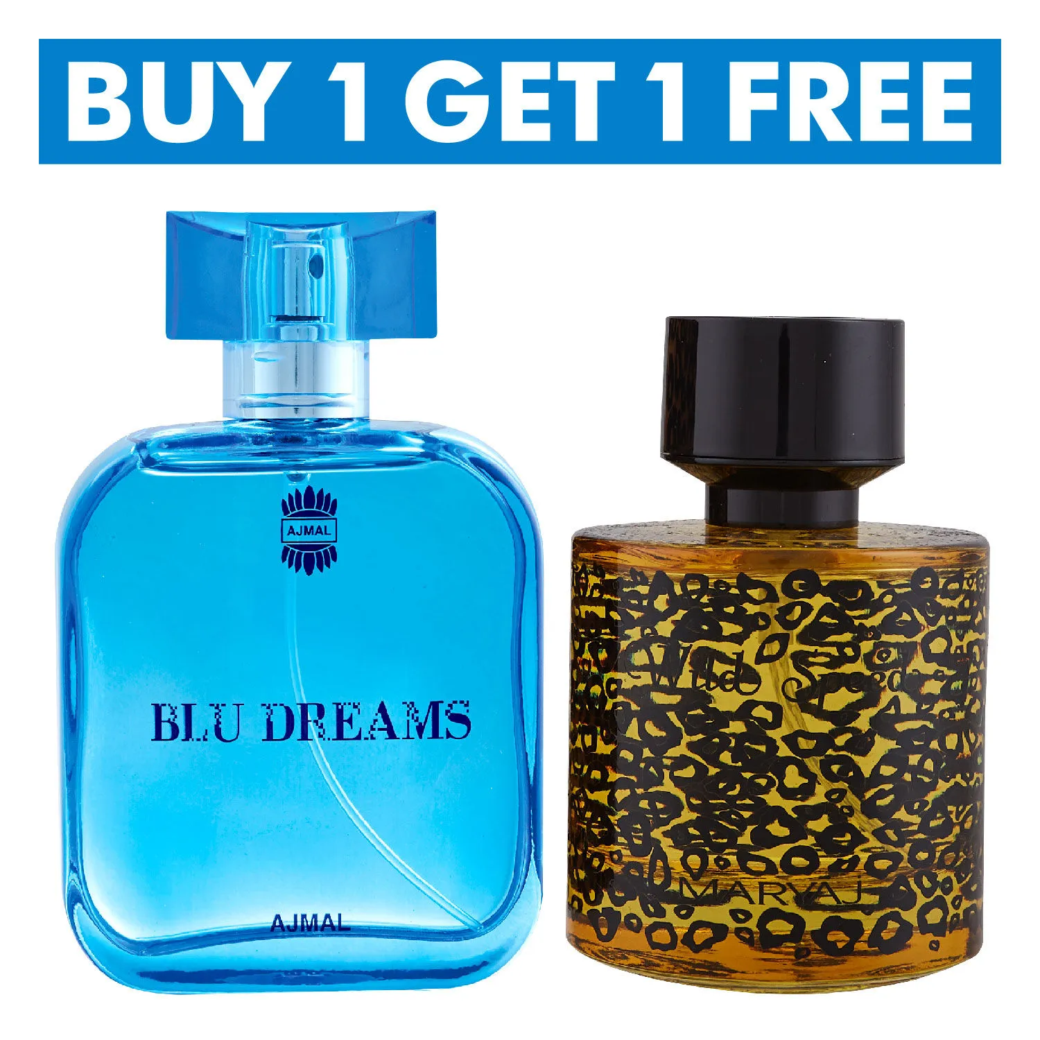 Ajmal Blu Dreams Edp Citrus Fruity Perfume And Get Maryaj Wild Speed Edp Free