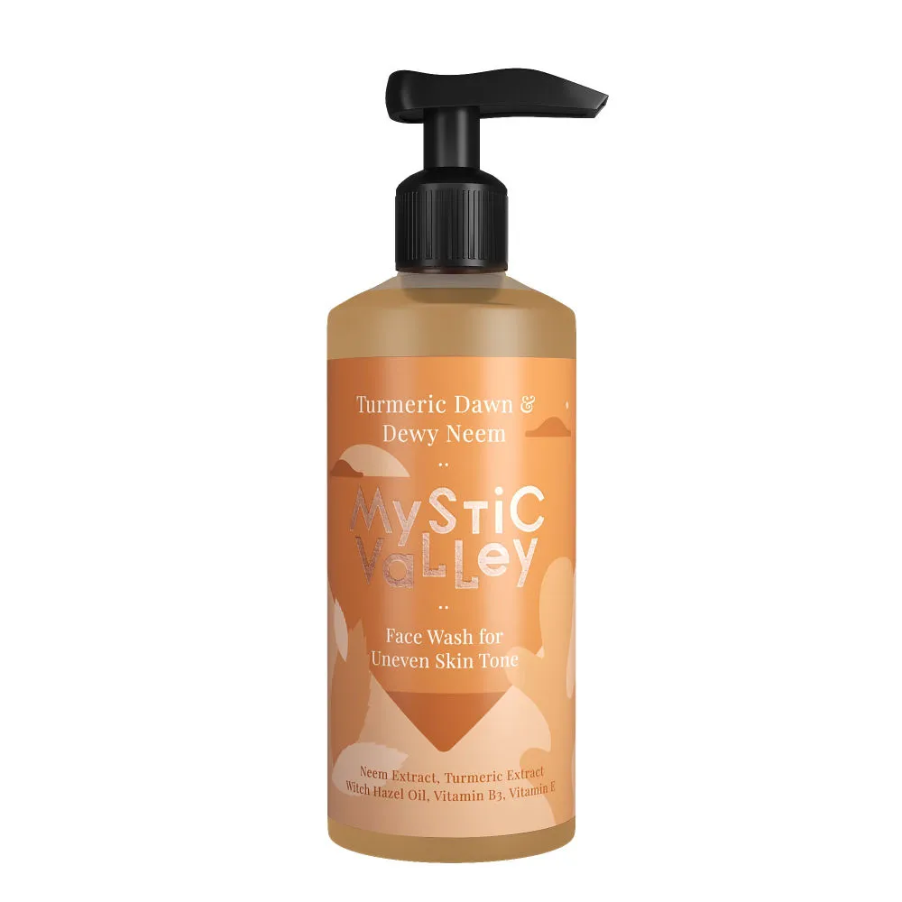 Mystic Valley Turmeric Dawn & Dewy Neem Face Wash