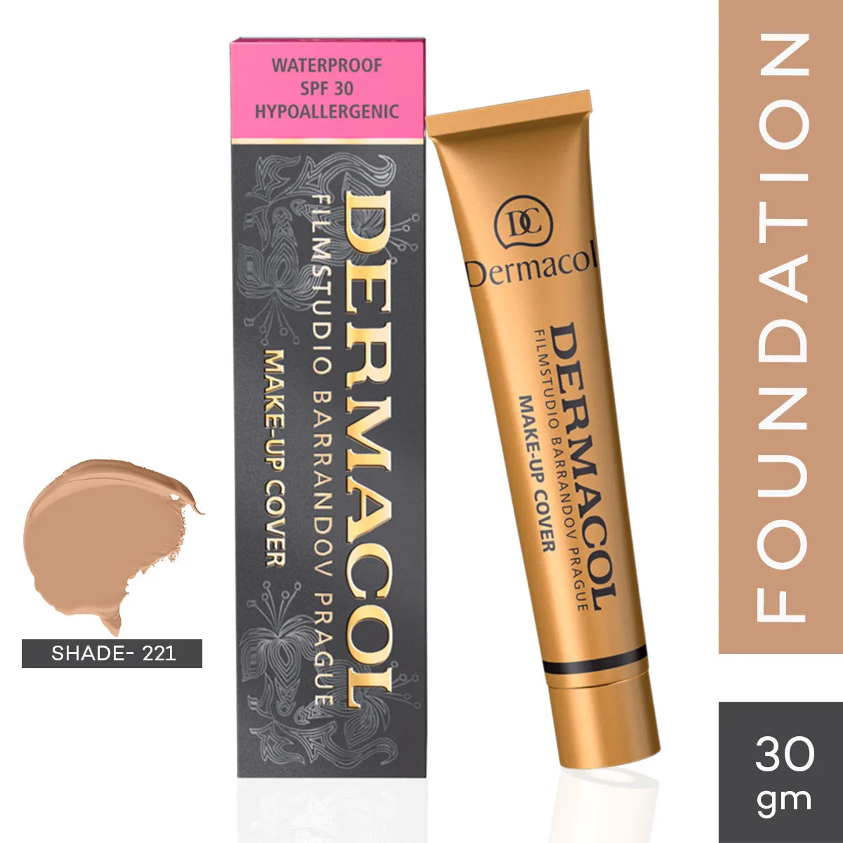 Dermacol Make Up Cover Foundation SPF 30 - 221