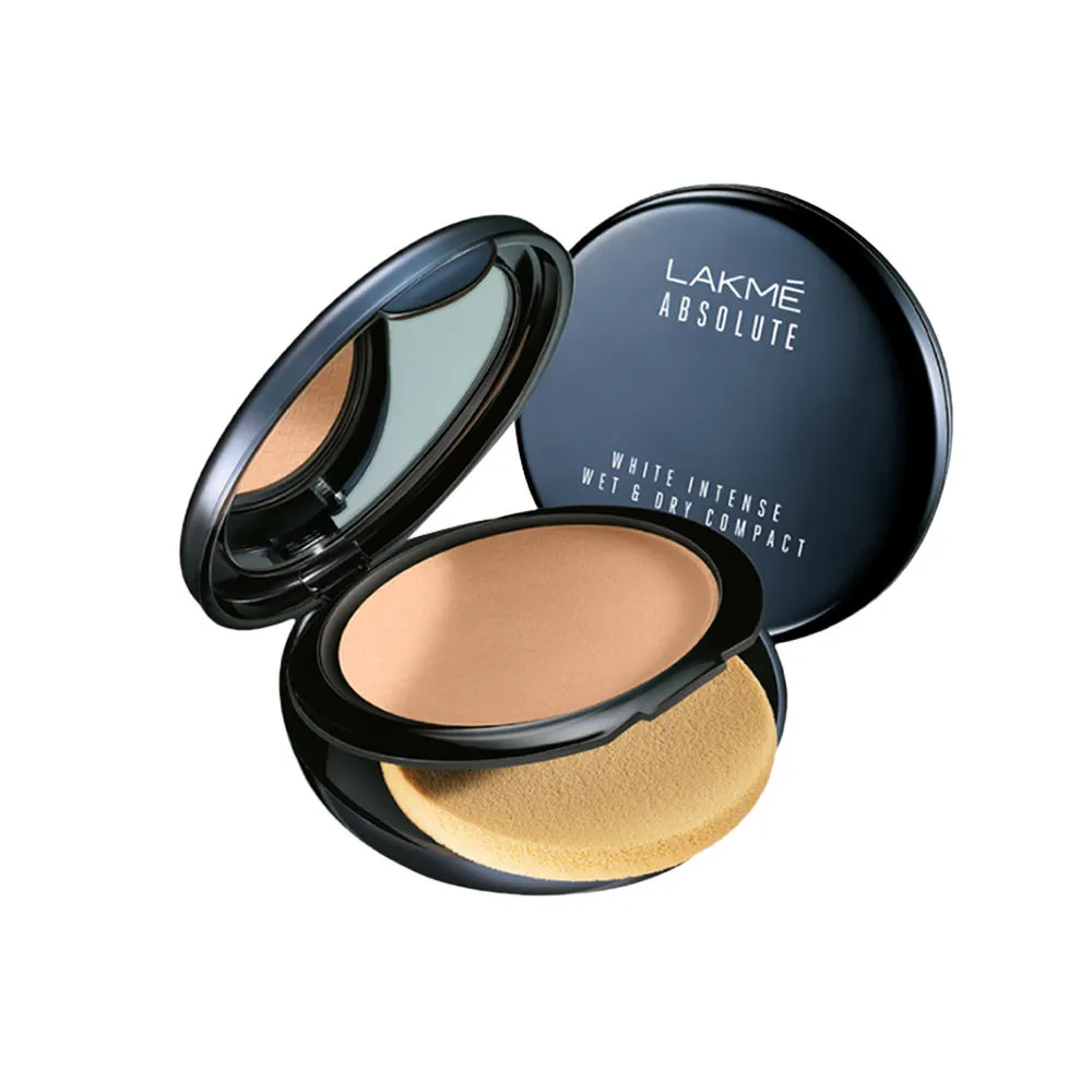 Lakme Absolute White Intense Wet & Dry Compact - Almond Honey 06