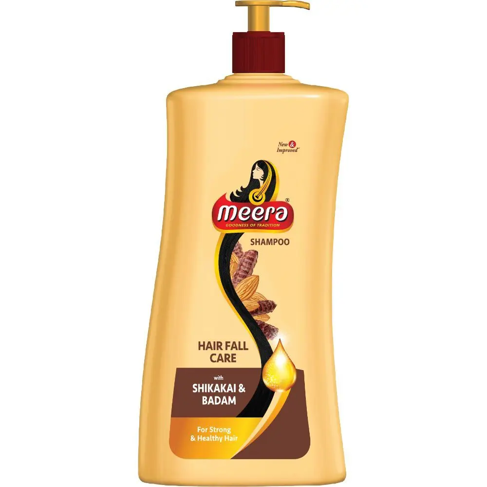 Meera Hairfall Care Shampoo with shikaai & badam for strong & healthy hair (650 ml)