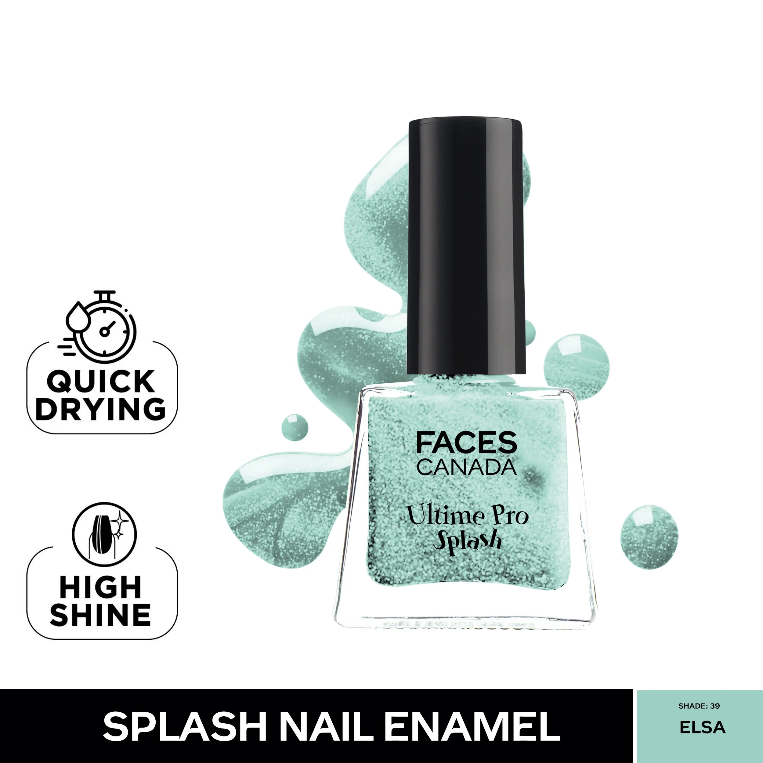 Faces Canada Ultime Pro Splash Nail Enamel - Elsa 39