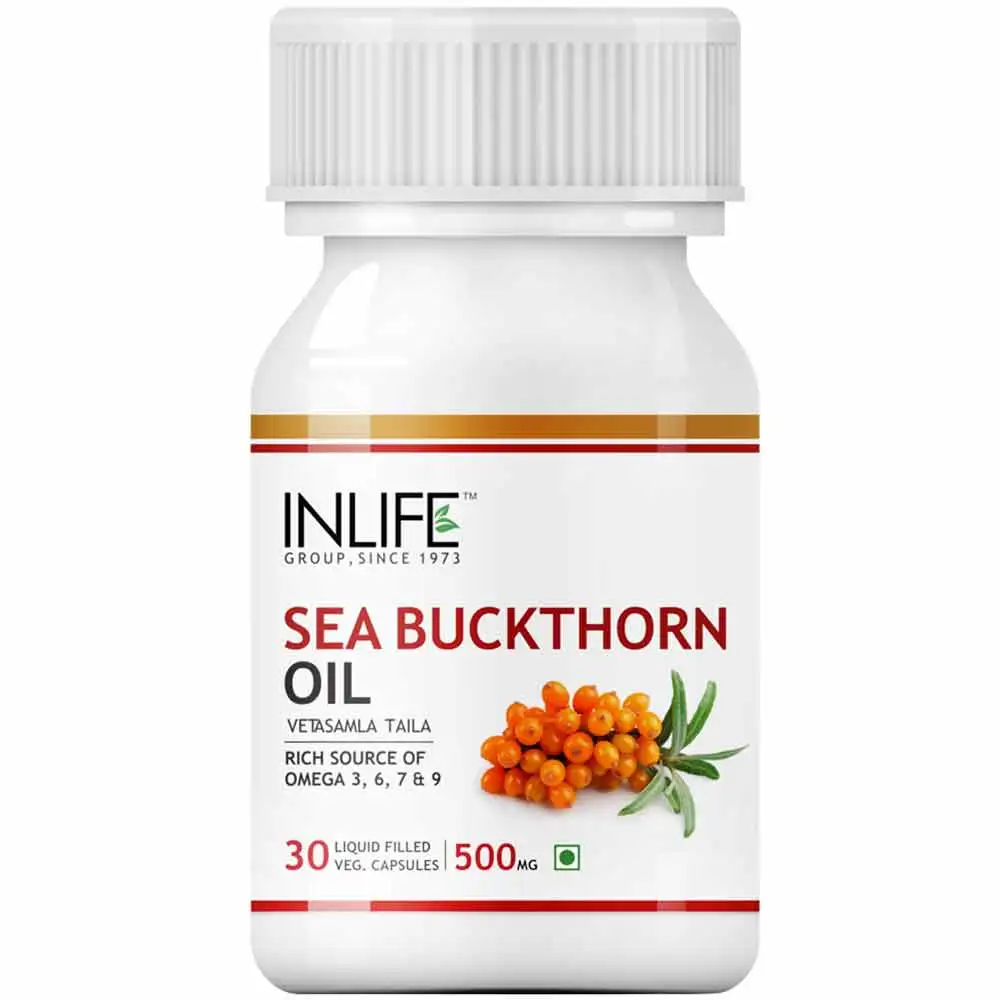 INLIFE Sea Buckthorn Oil,  30 capsules