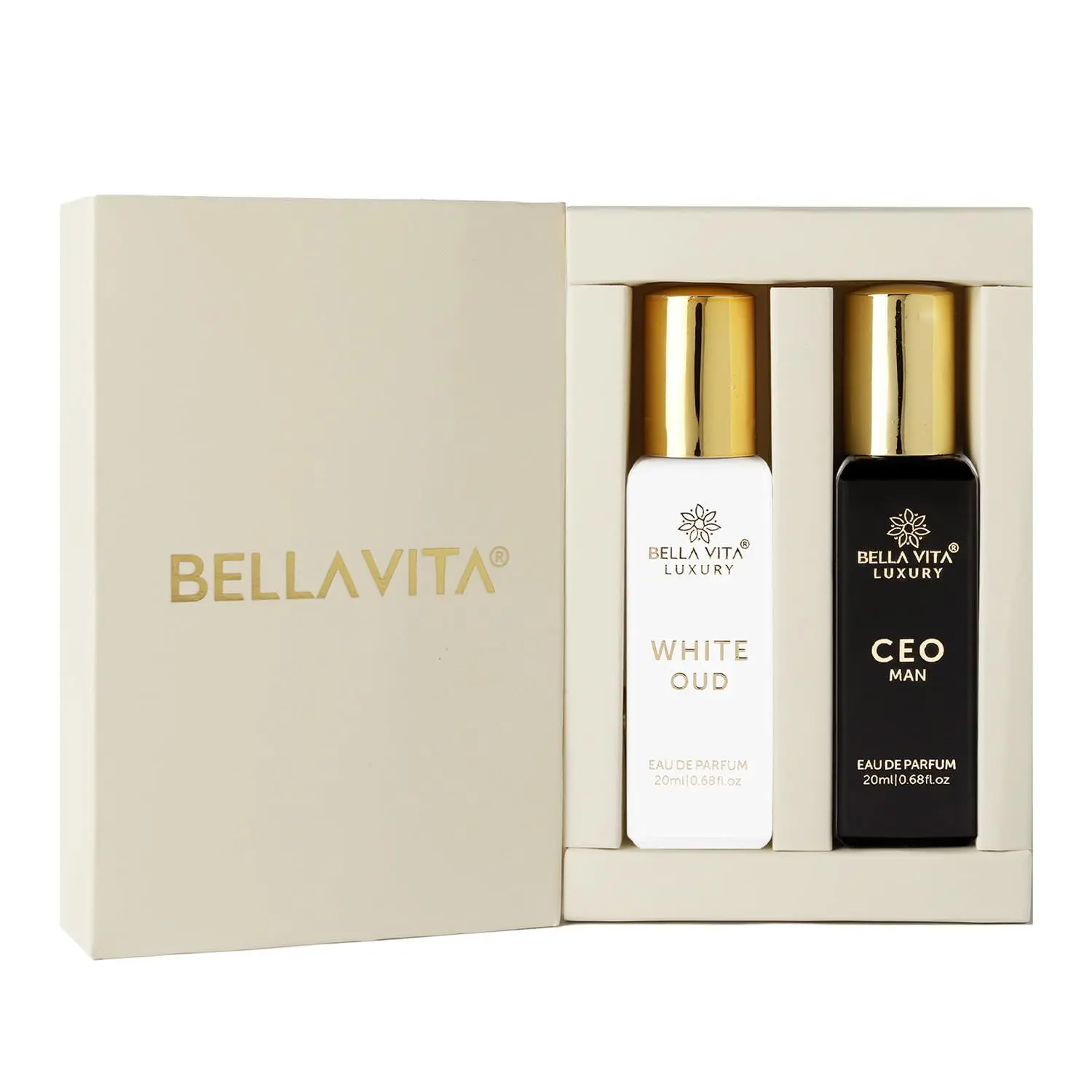 Bella Vita Light & Dark (CEO Man & White Oud) Perfume Combo (20 ml X 2)