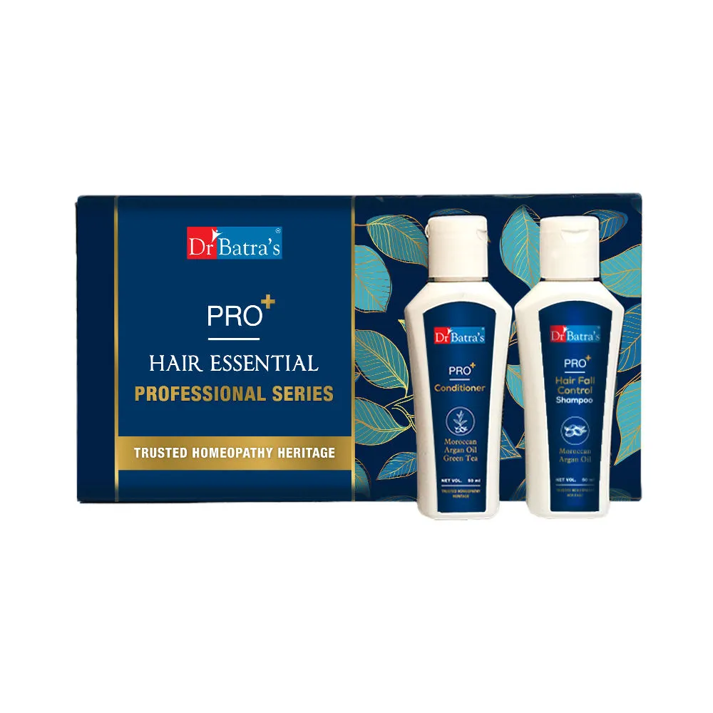 Dr.Batra's Pro+ Hair Fall Control Shampoo And Pro+ Conditioner (Pack Of 2)