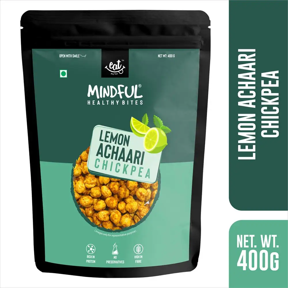 Eat Anytime Mindful Chick Peas,  Lemon Achari  0.400 kg