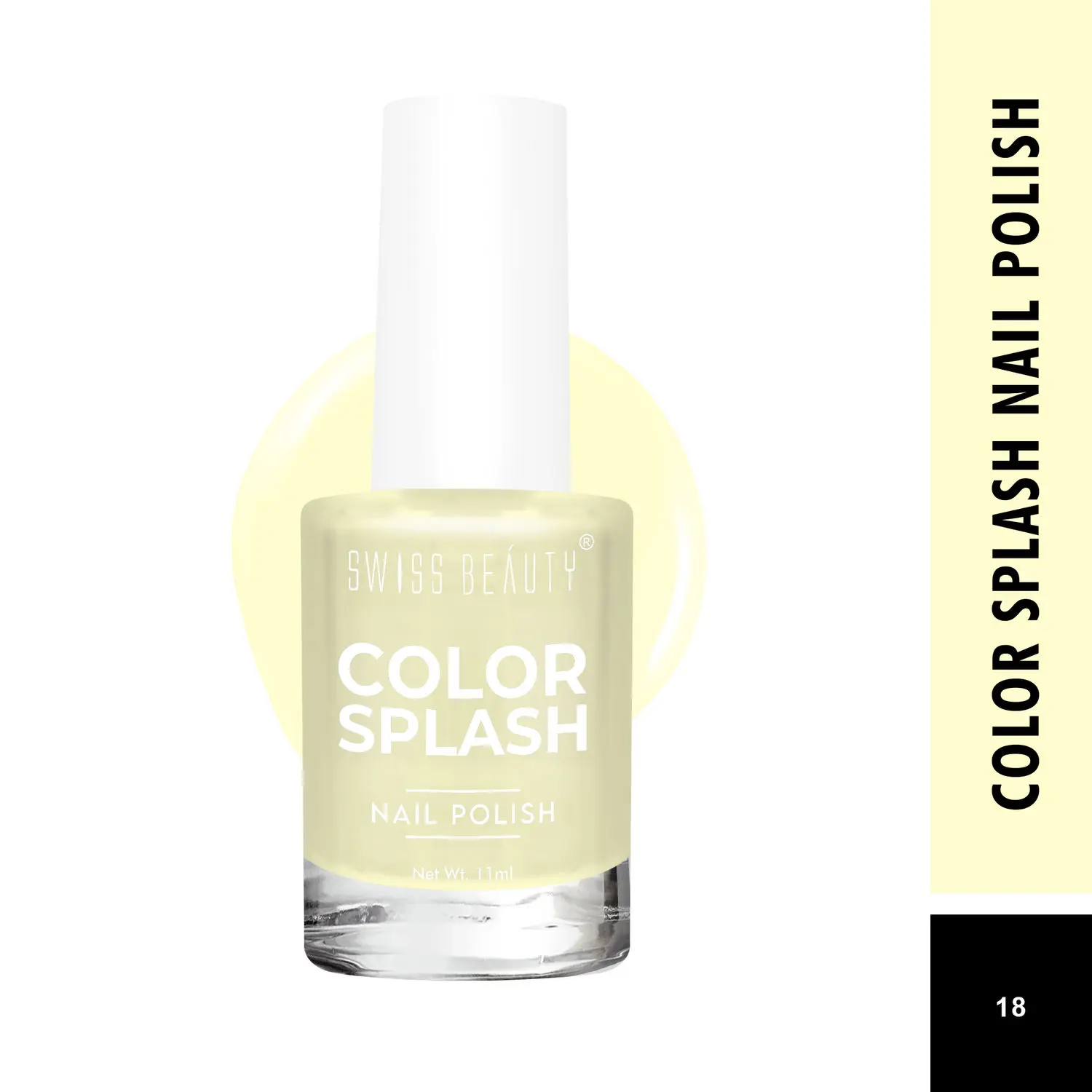 Swiss Beauty Color Splash Nail Polish Shade-18 (11 ml)