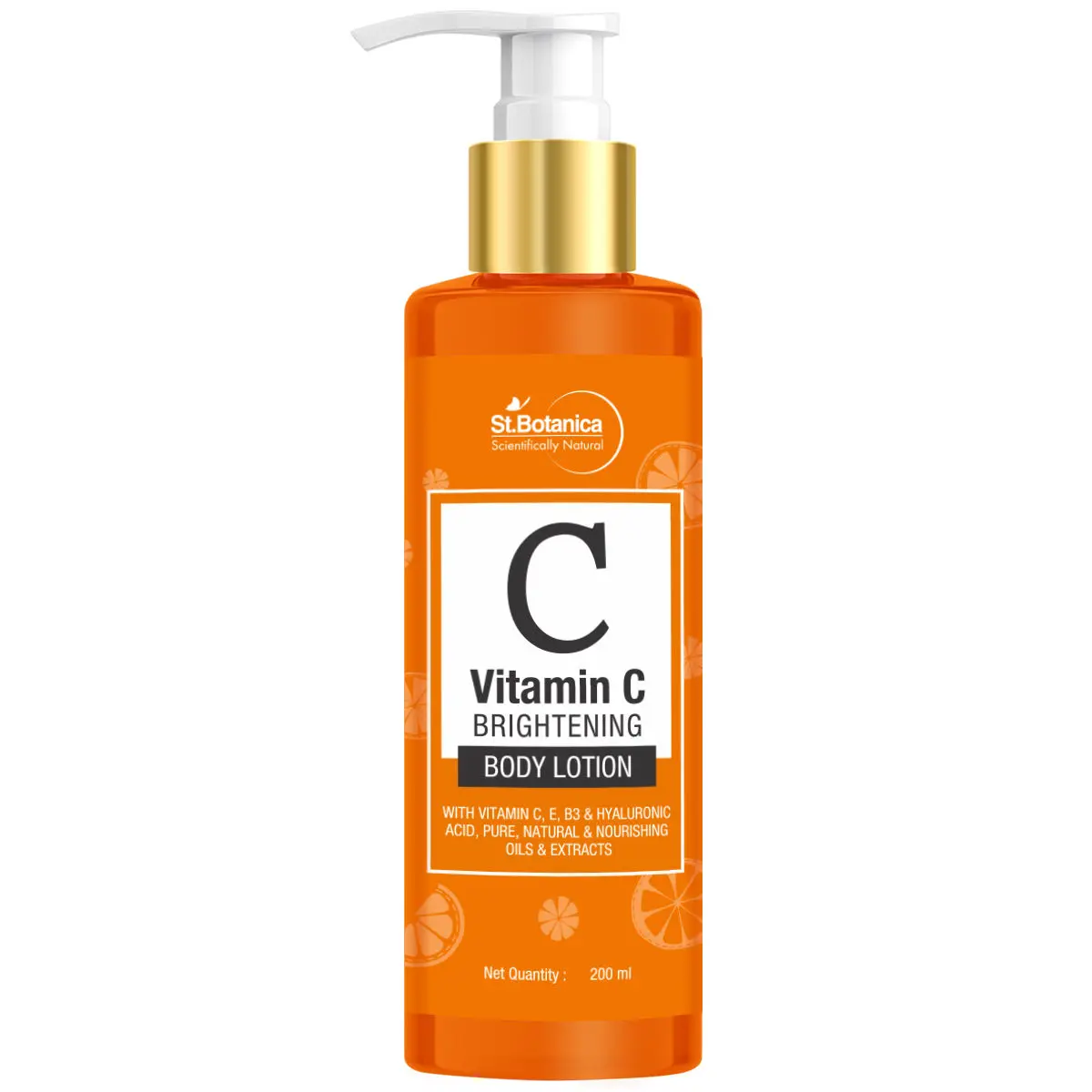 St.Botanica Vitamin C Skin Brightening Body Lotion (200 ml)