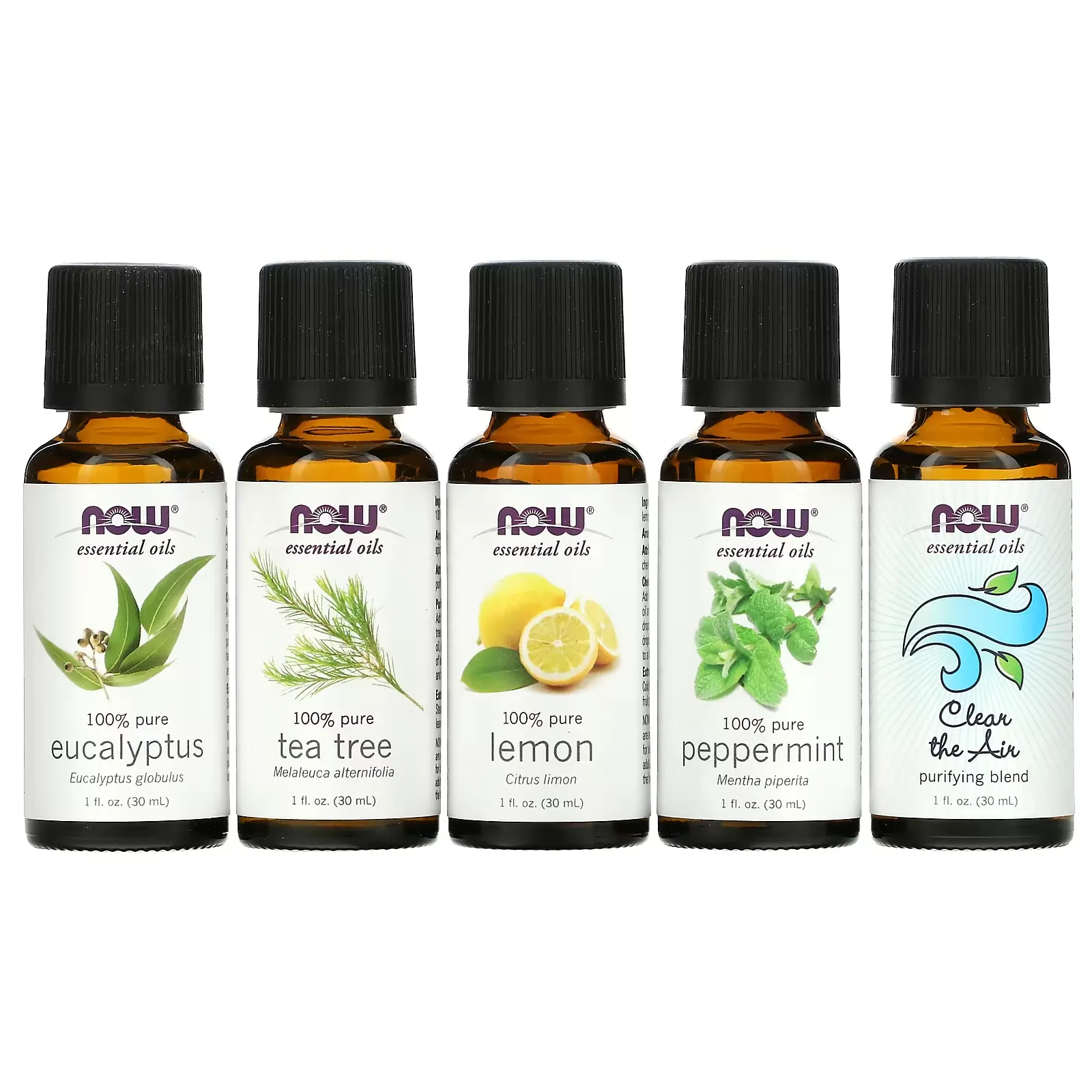 Plant Defense, Essential Oils Kit, 5 Bottles, 1 fl oz (30 ml) Each