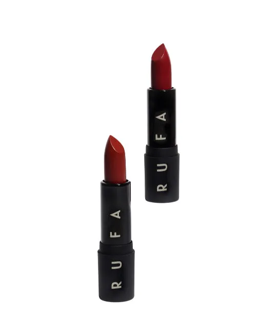 Rufa Beauty Lux Matte Lipstick Fierce Duo