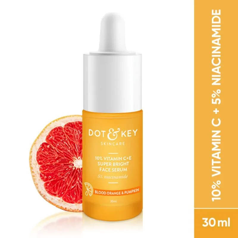 Dot & Key 10% Vitamin C + E & 5% Niacinamide Glowing Face Serum- Fights Pigmentation & Dark Spots