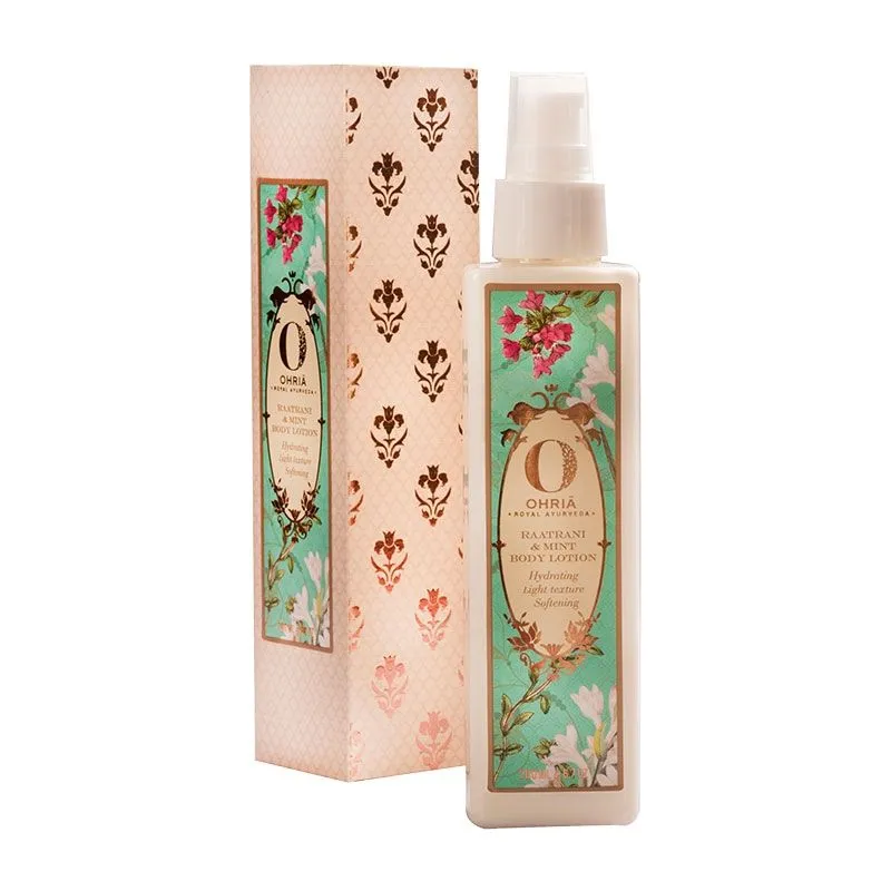 Ohria Ayurveda Raatrani & Mint Body Lotion