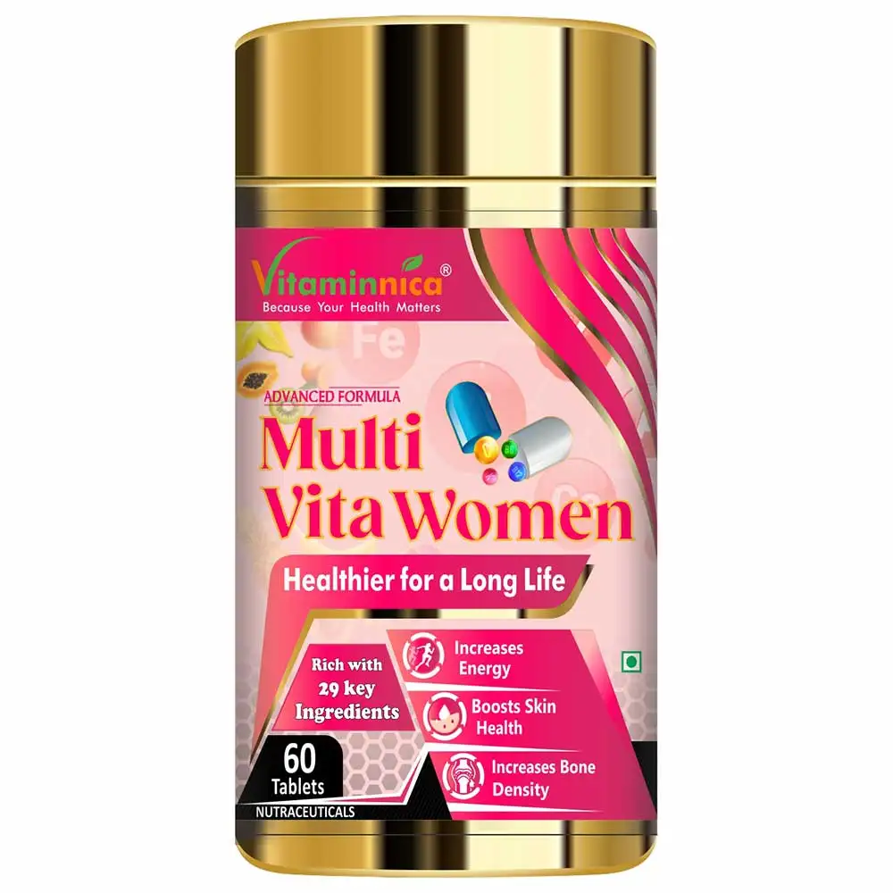 Vitaminnica Multi Vita Women,  60 tablet(s)  Unflavoured