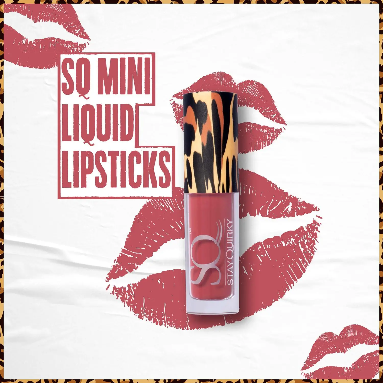 Stay Quirky Mini Liquid Lipstick Brown - Slutty Chocolate Kiss 24 | Highly Pigmented | Non-drying | Long Lasting | Easy Application | Water Resistant | Transferproof | Smudgeproof (1.6 ml)