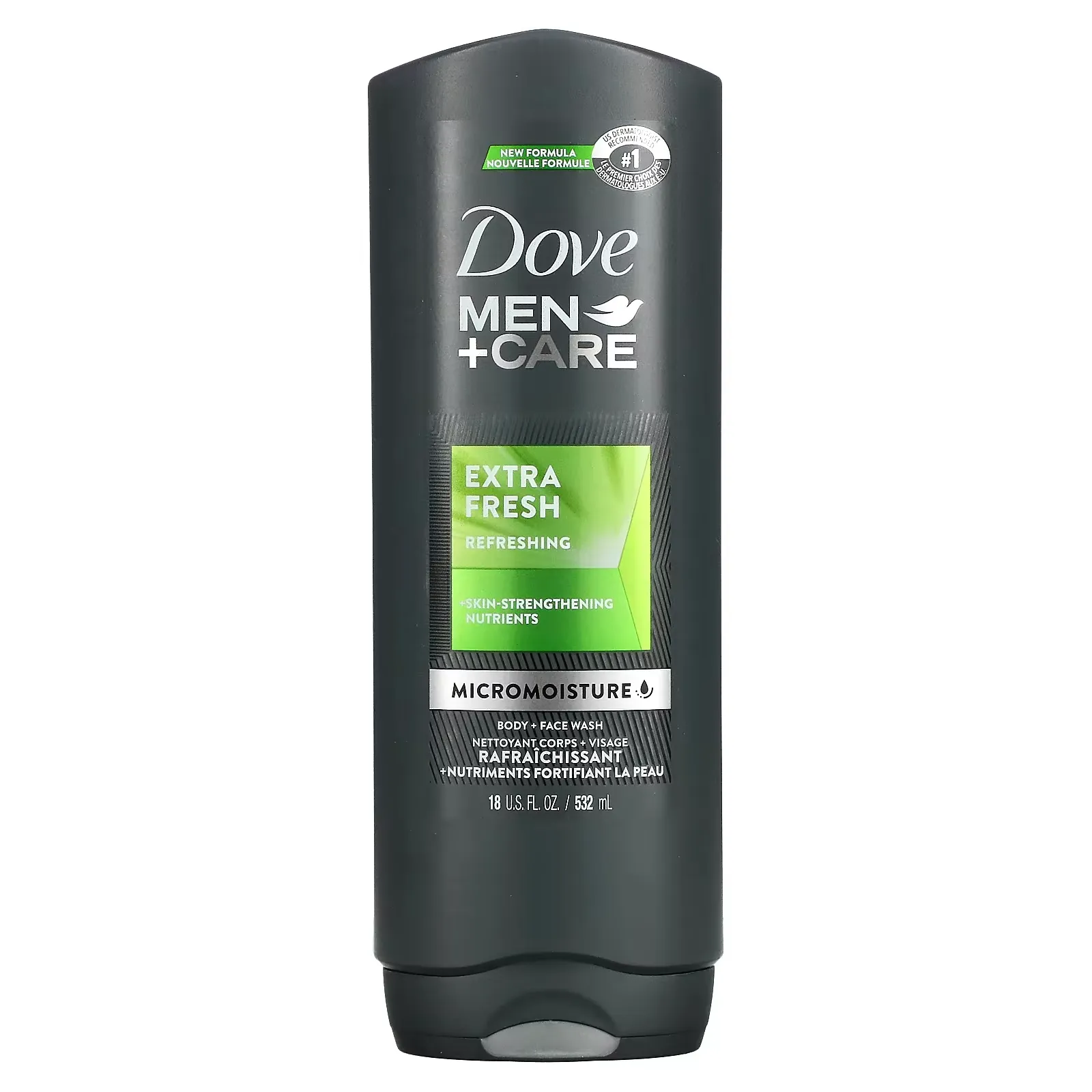 Men+Care, Body and Face Wash, Extra Fresh, 18 fl oz (532 ml)