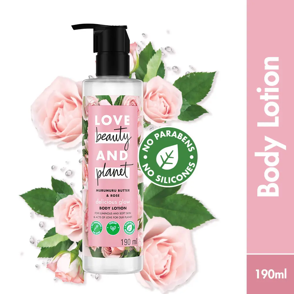 Love Beauty & Planet Murumuru Butter & Rose Body Lotion (190 ml)