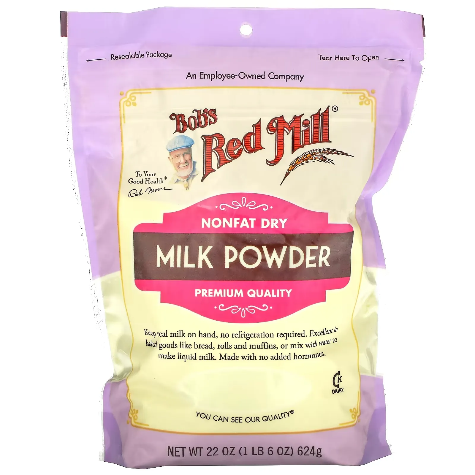 Milk Powder, Nonfat Dry, 22 oz (624 g)