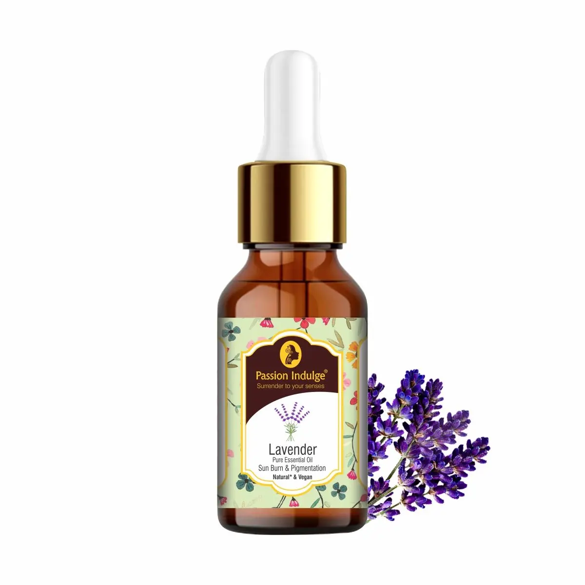 Passion Indulge LAVENDER Essential oil For hair gowth and sebum balancer, & stimulant 10ML