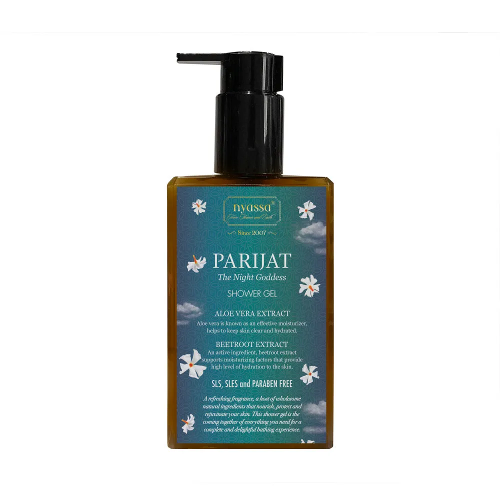 Nyassa Sensuous Parijat Shower Gel