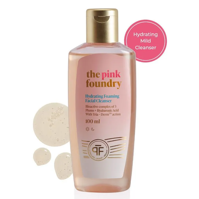 The Pink Foundry Hydrating Foaming Hyaluronic Acid Cleanser