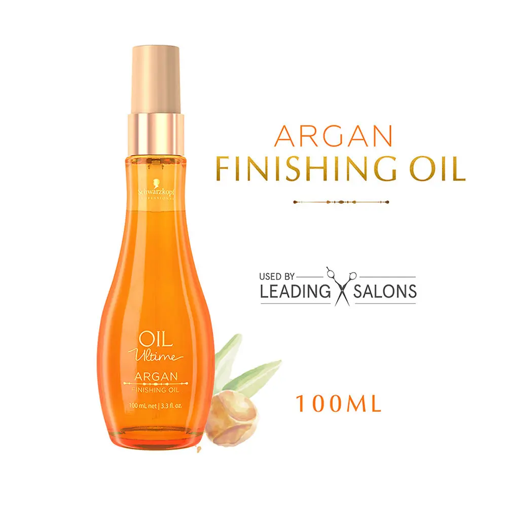 Schwarzkopf Professional Oil Ultime Argan Finishing Oil | For Coarse Hair | 100 ml