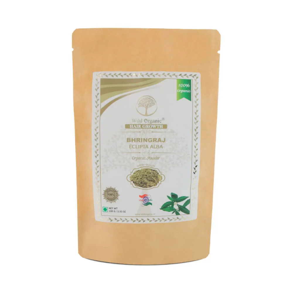 Wild Organic Bhringraj Eclipta Alba Hair Growth Powder