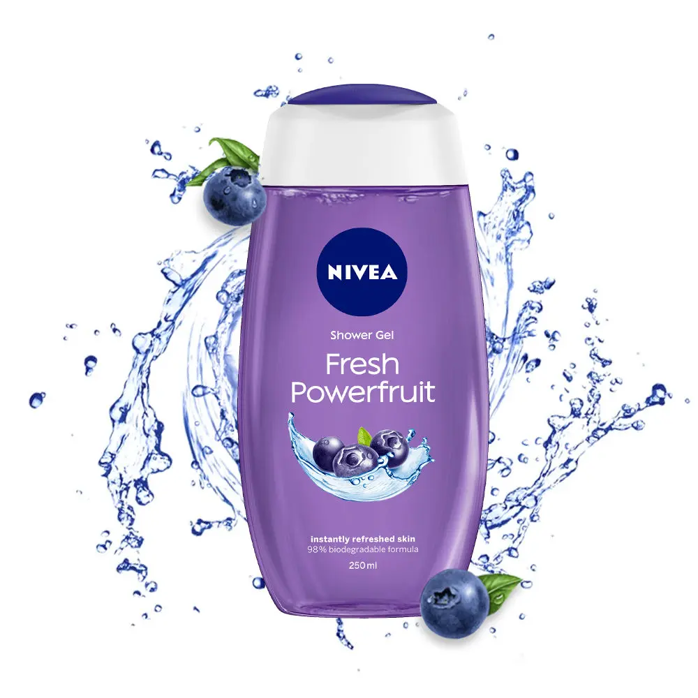 Nivea Powerfruit Fresh Shower Gel (250 ml)