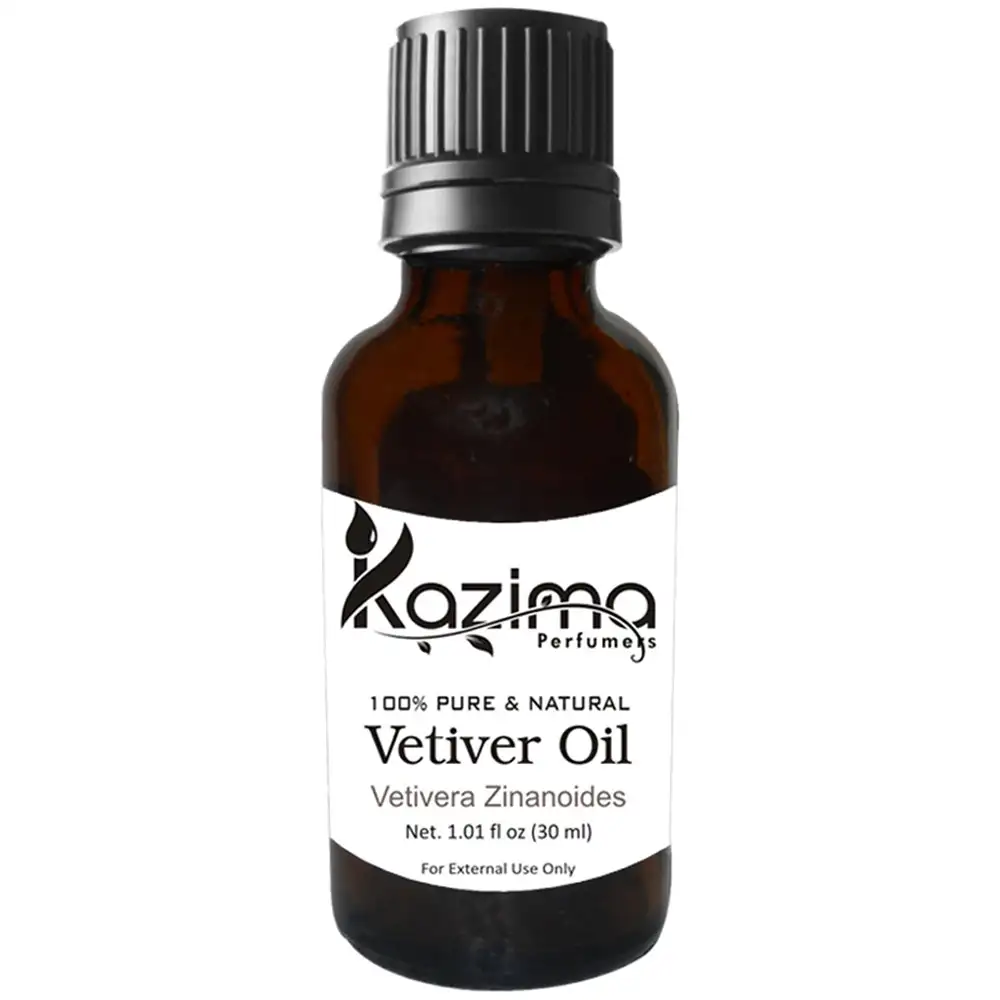 Kazima Vetiver Oil,  30 ml  100% Pure & Natural