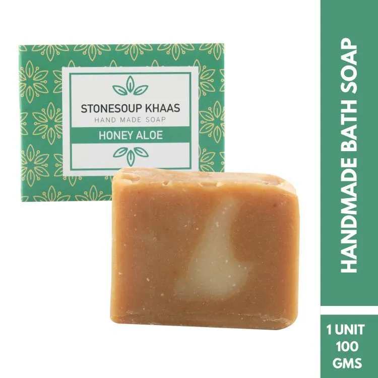 Stonesoup Khaas Honey Aloe Hand Made Soap