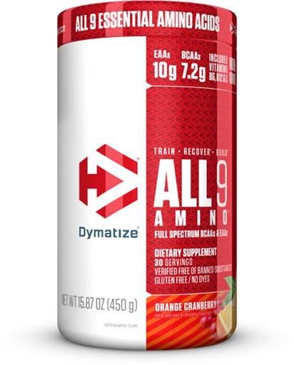 All 9 Amino - Orange Cranberry - 30 Servings