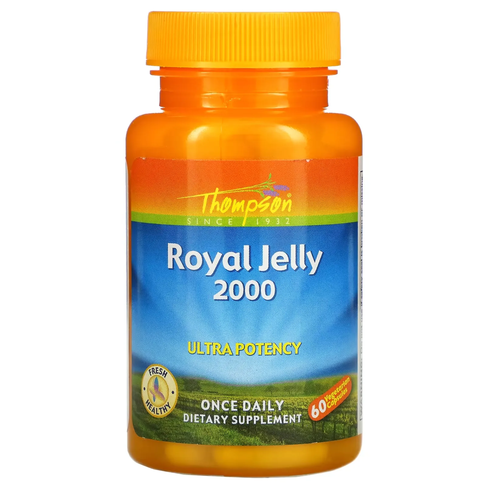 Royal Jelly, Ultra Potency, 2,000 mg, 60 Vegetarian Capsules