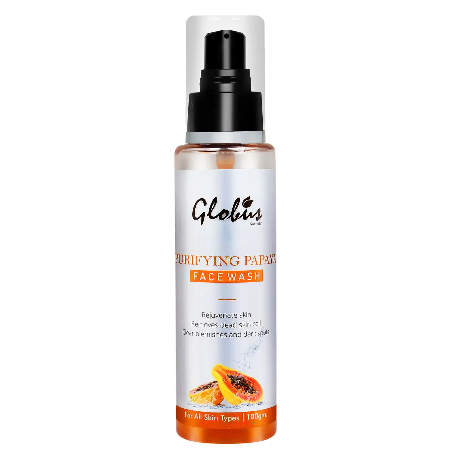 Globus Naturals Purifying Papaya Face Wash (100 ml)