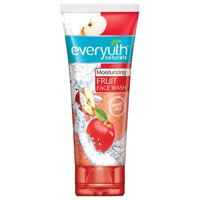 Everyuth Naturals Moisturizing Fruit Face Wash With Apple Extracts (50 g)