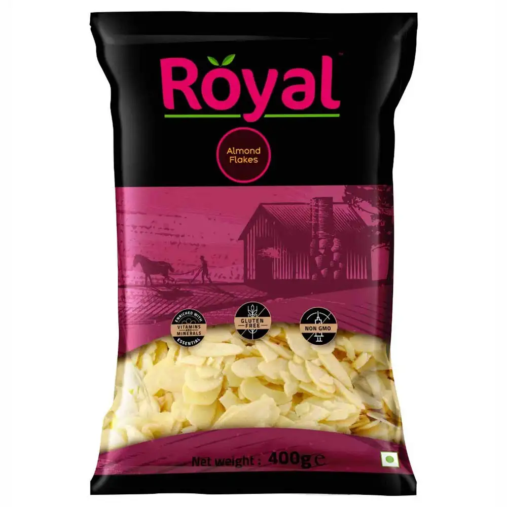 Royal Almond Flakes,  Unflavoured  400 g