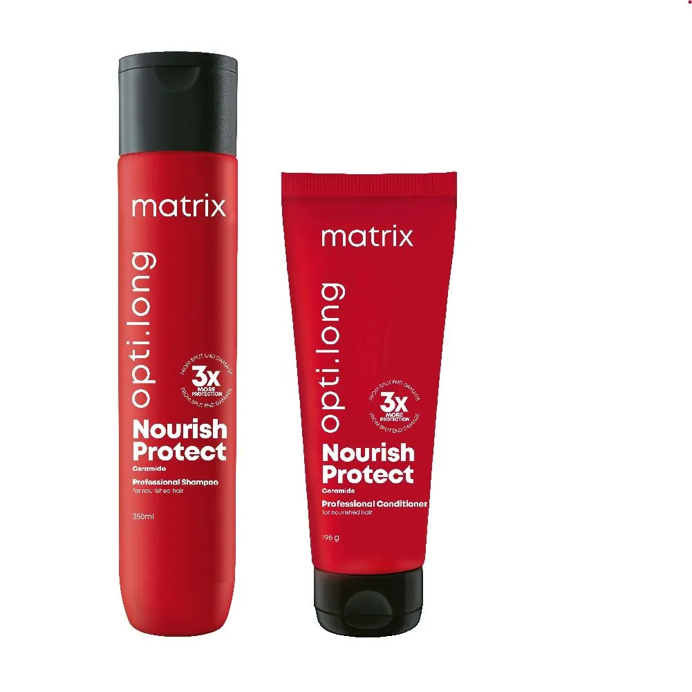 Matrix Opti Long Nourish Protect Nourishing Regime -Shampoo + Conditioner