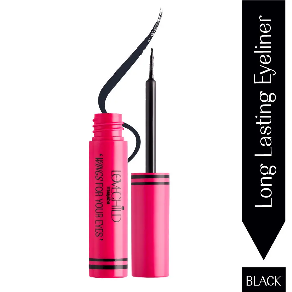 LoveChild Masaba - 'Wings for your Eyes' - Mood-proof Eyeliner - Coal Black