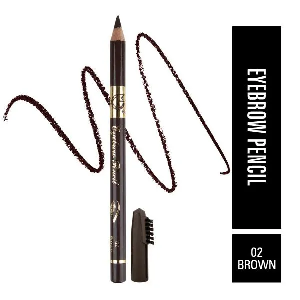 Matt look Long Lasting Formula Professional Stylist Eyebrow Pencil - Brown