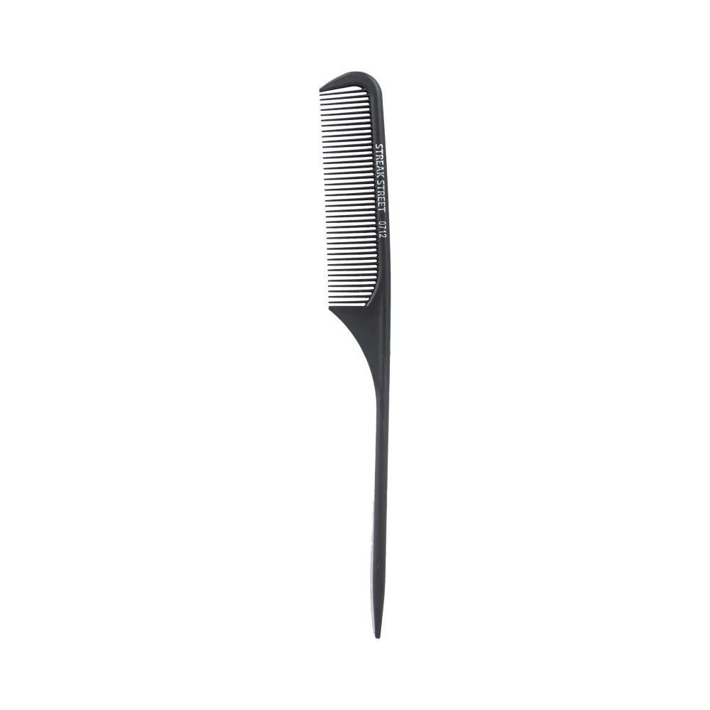 Streak Street Ss-0712 Fine Dense Teeth Tail-Comb For Hair Styling