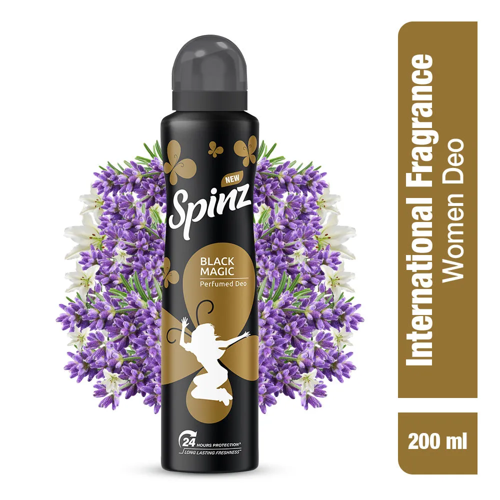 Spinz Black Magic Perfumed Deo