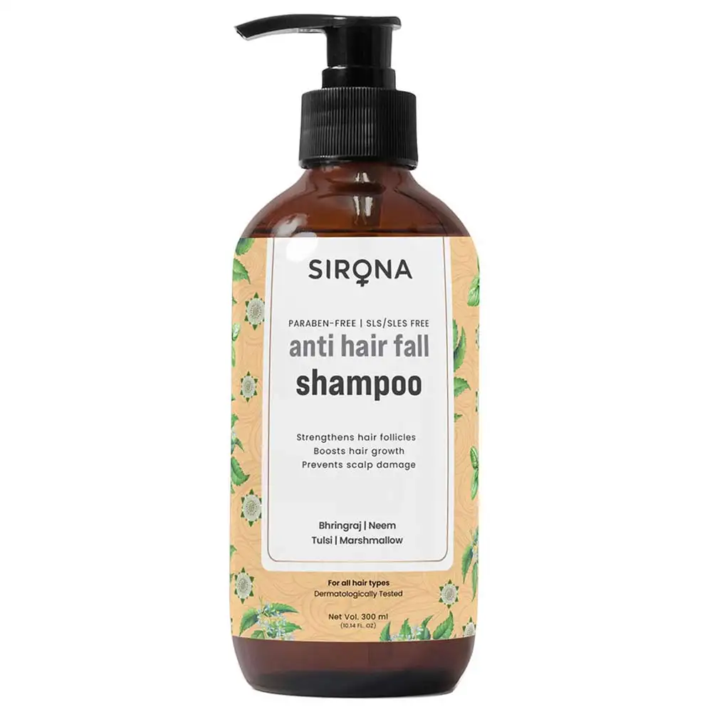 Sirona Anti Hair Fall Shampoo,  300 ml  for All Type Hair